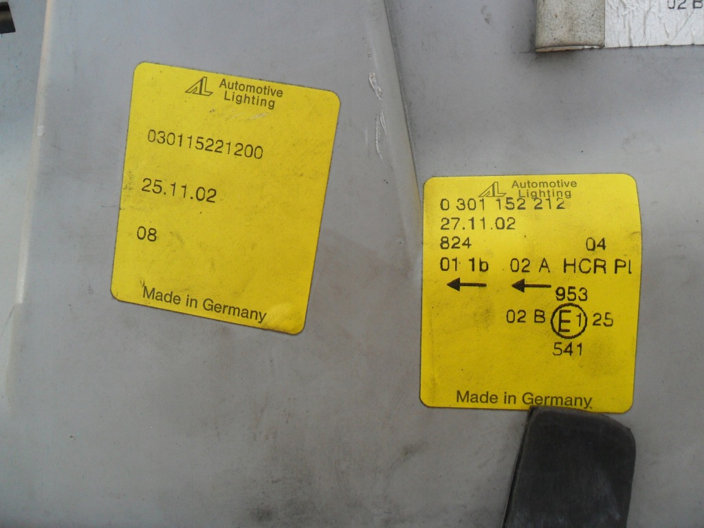 Фара правий mercedes klasa a w168 0301152212 Доставка