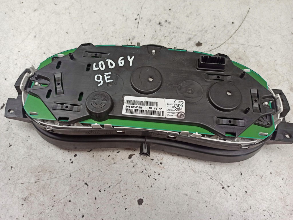 фото №6, Dacia lodgy 1.6l счетчик приборы 2131255 pp-t40-2