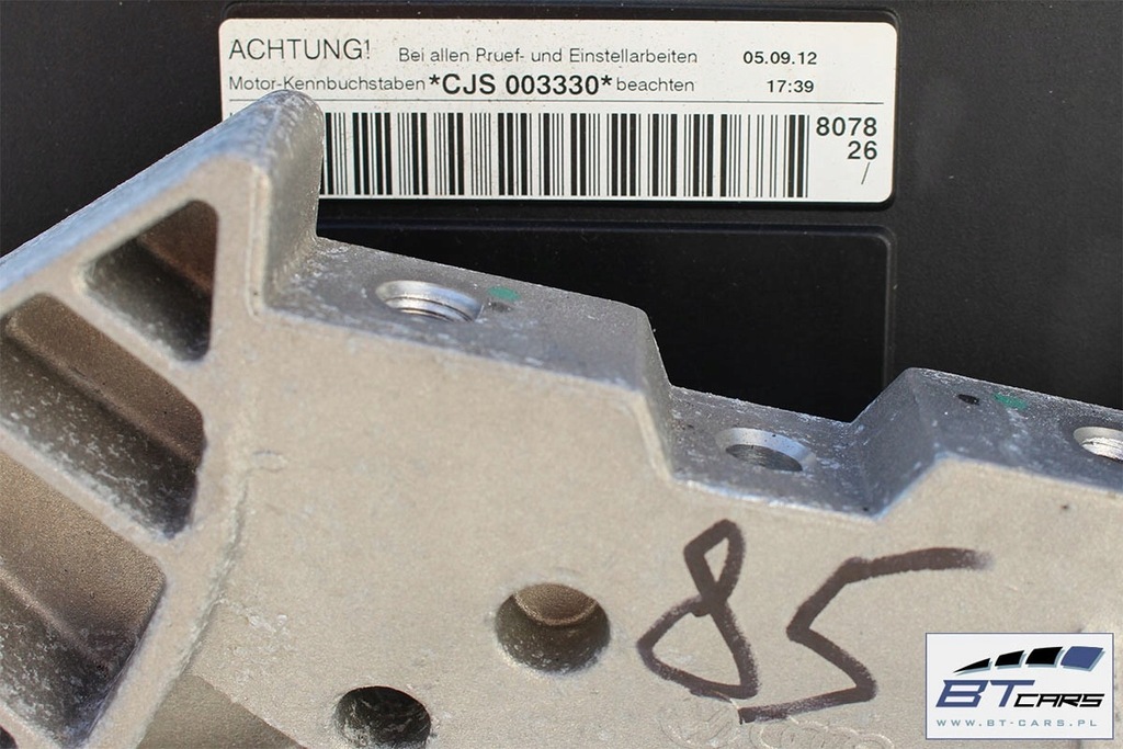 фото №6, Audi a3 tt двигун бензиновий cjs 1.8 tfsi // 8v 8s 132 180 km vw touran pass