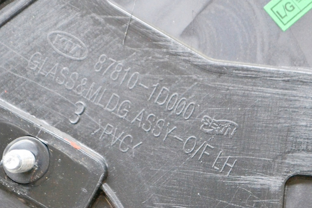 фото №6, Kia carens un задняя левая стекло четвертькруглая 87810-1d000 43r-000083 2.0i 20