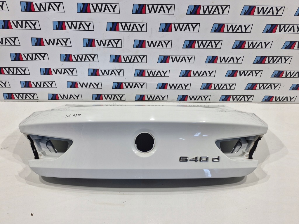фото №1, Bmw 6 f06 крышка багажника багажника задняя задняя a300 alpinweiss