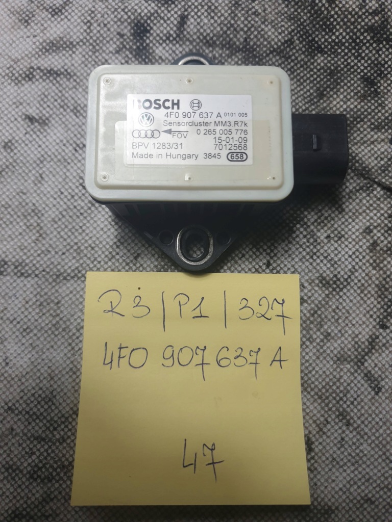 фото №1, Модуль датчик esp 4f0907637a audi a6 c6 lift