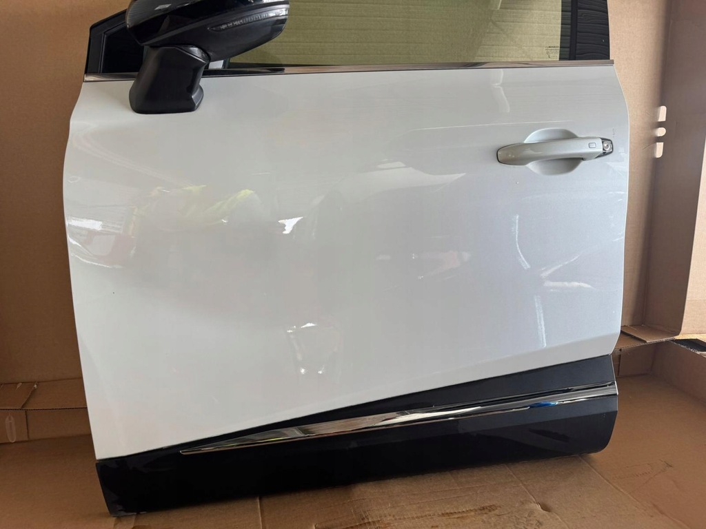 фото №3, Дверь передние левая перед teqnc bixui белый перламутр renault captur ii