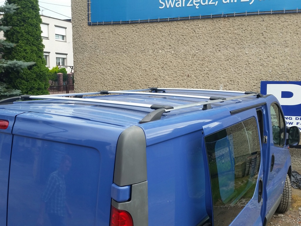 фото №9, Renault trafic opel vivaro 2001-2014 рейлинги кровельные багажник l2