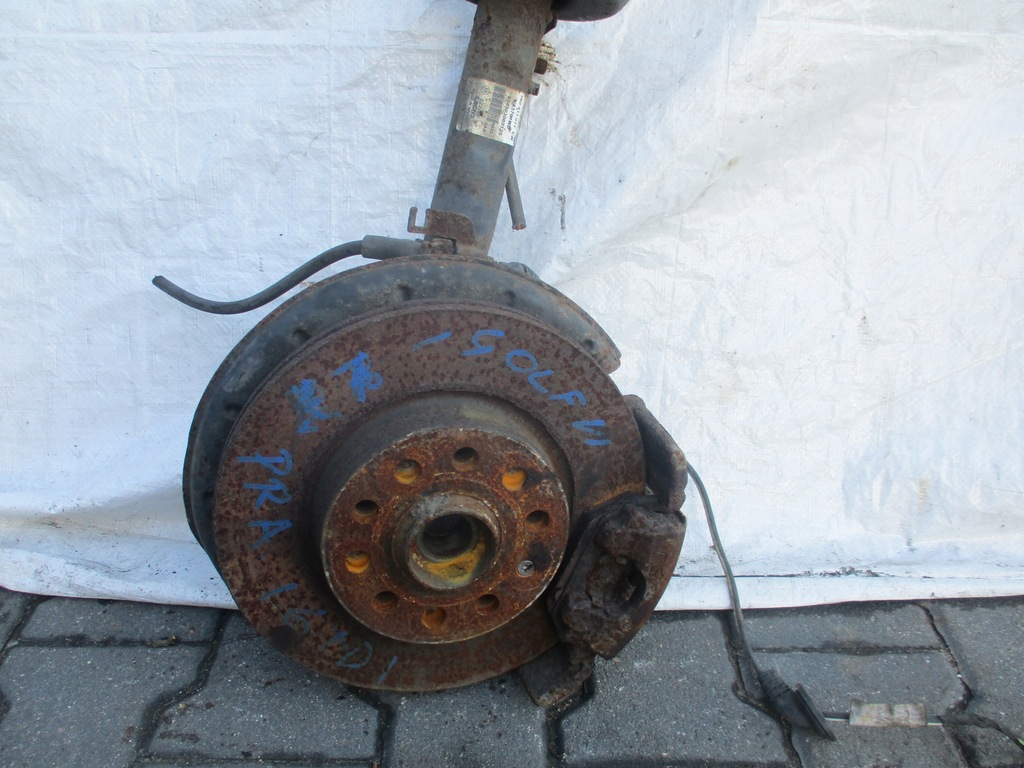 фото №4, Audi a3 8p амортизатор поворотний кулак перед правий