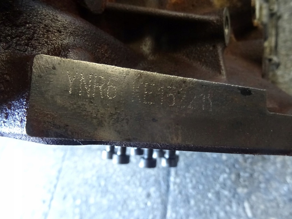 фото №11, Dół двигуна блок wał поршні ynr6 transit mk8 2.0 tdci rwd