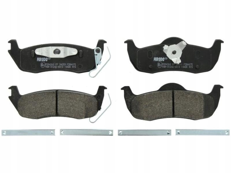 фото №1, Тормозные колодки тормозные задняя fdb4075 ferodo infiniti jeep