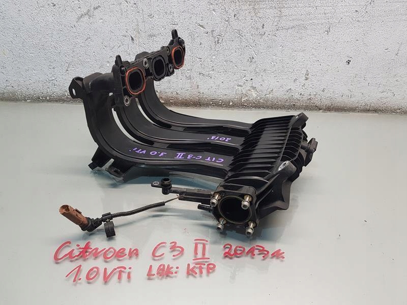 фото №1, Коллектор всасывающий citroen c3 ii 1.0 vti