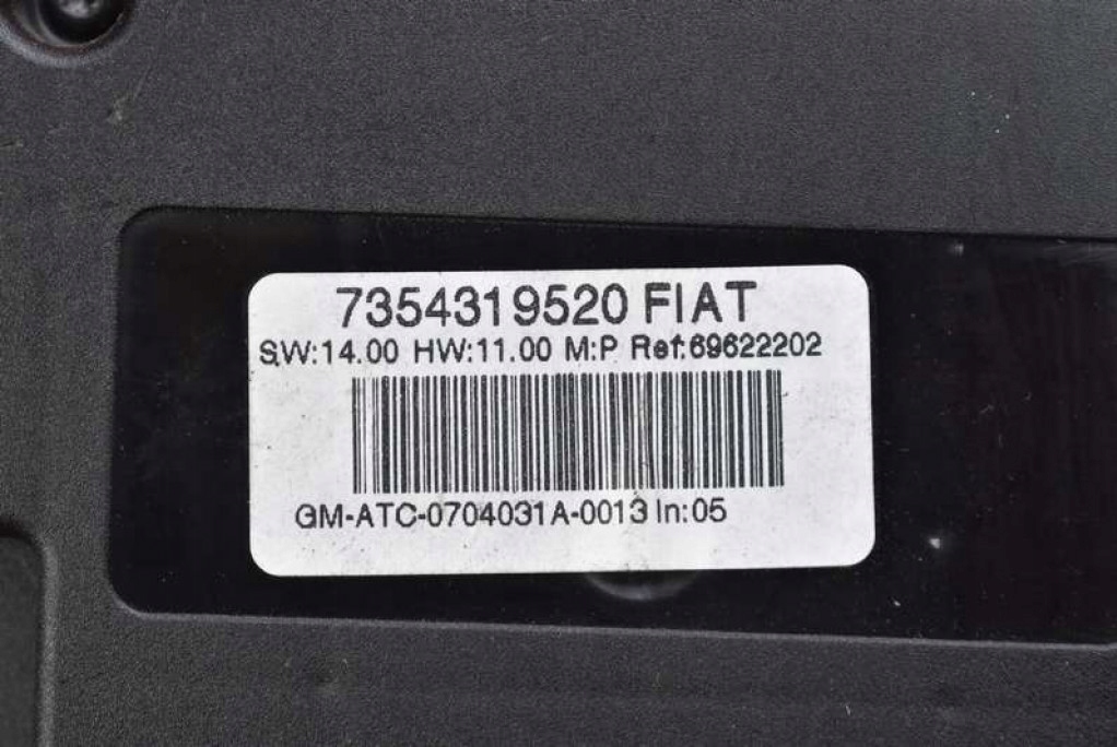 фото №7, Панель керування обдув кондиціонер 7354319520 fiat croma 2 ii 05-08