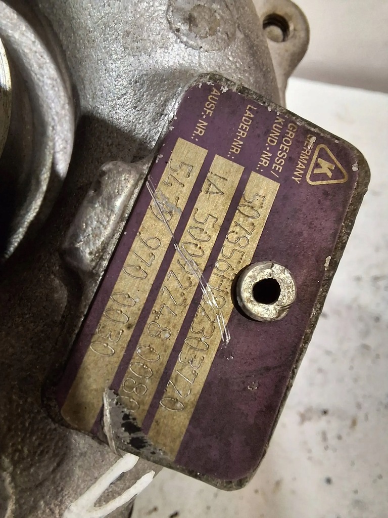 фото №7, Турбина 54399700030 renault scenic ii 1.5 dci 106km 06-