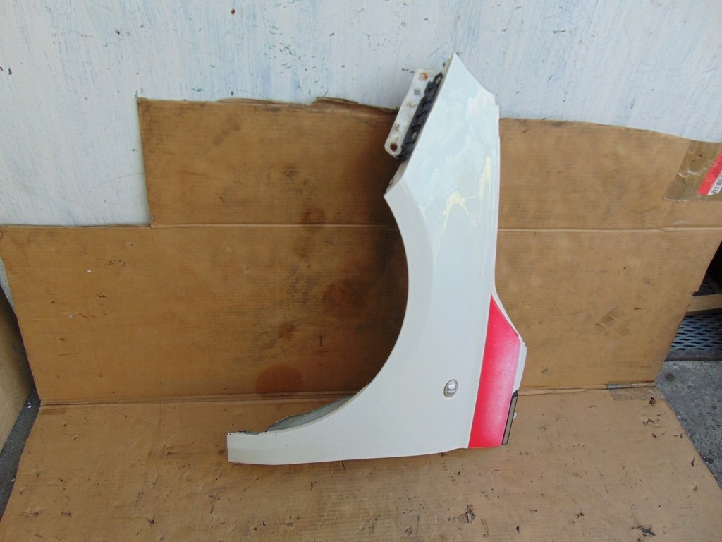 фото №7, Крыло левый перед fiat 500 2007- белый