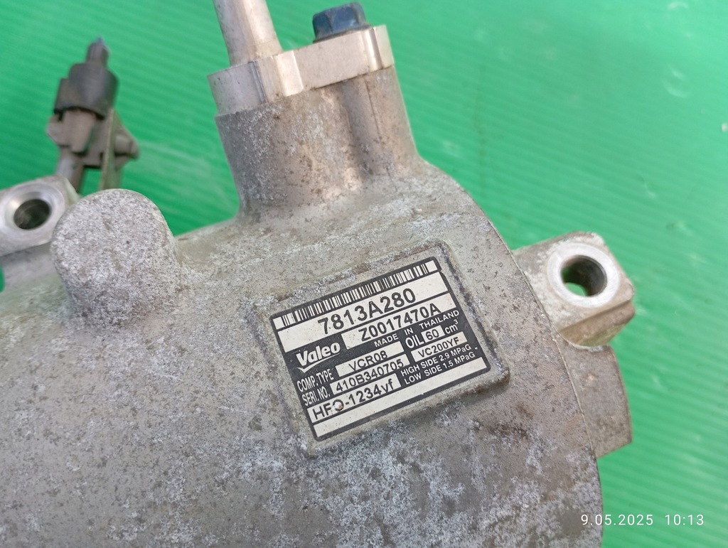 фото №7, Компрессор компрессор кондиционера mitsubishi space star ii 7813a280