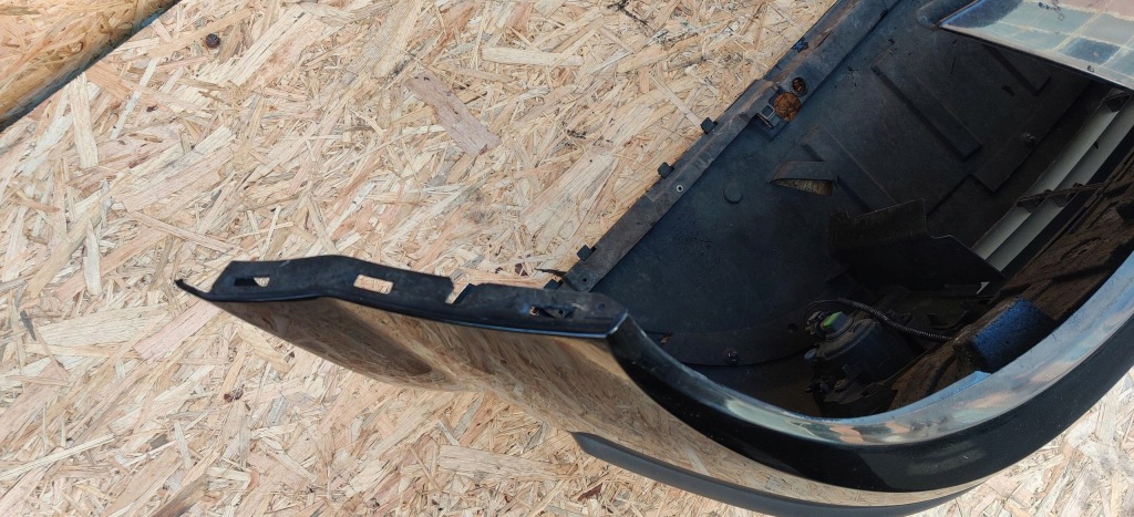 Бампер передний перед renault scenic ii 2 mk2 чёрный przed liftem с Разборки