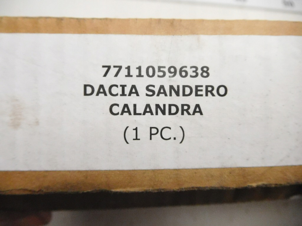 фото №10, Рамка решітка радіатора хром dacia sandero 7711059638