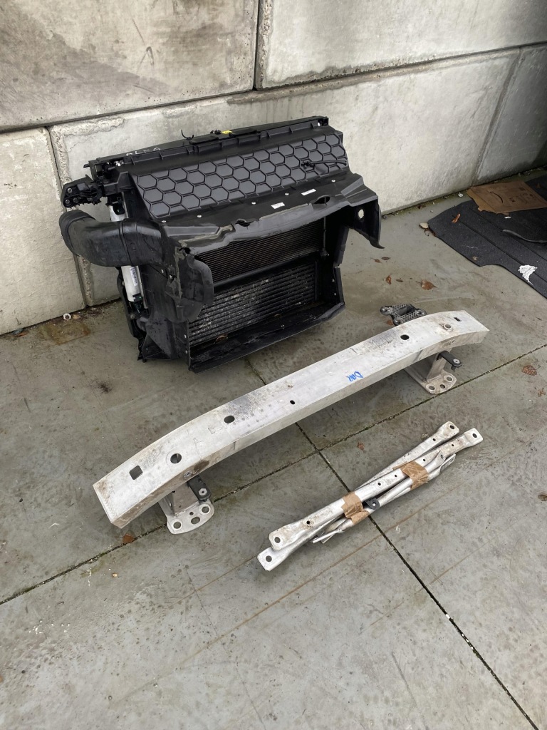 фото №2, Alfa romeo giulia 2.2 pas передний радиатор