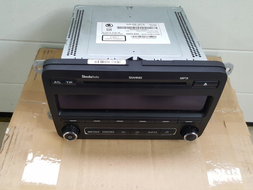 фото №2, Skoda fabia ii fl roomster радио cd mp3 swing