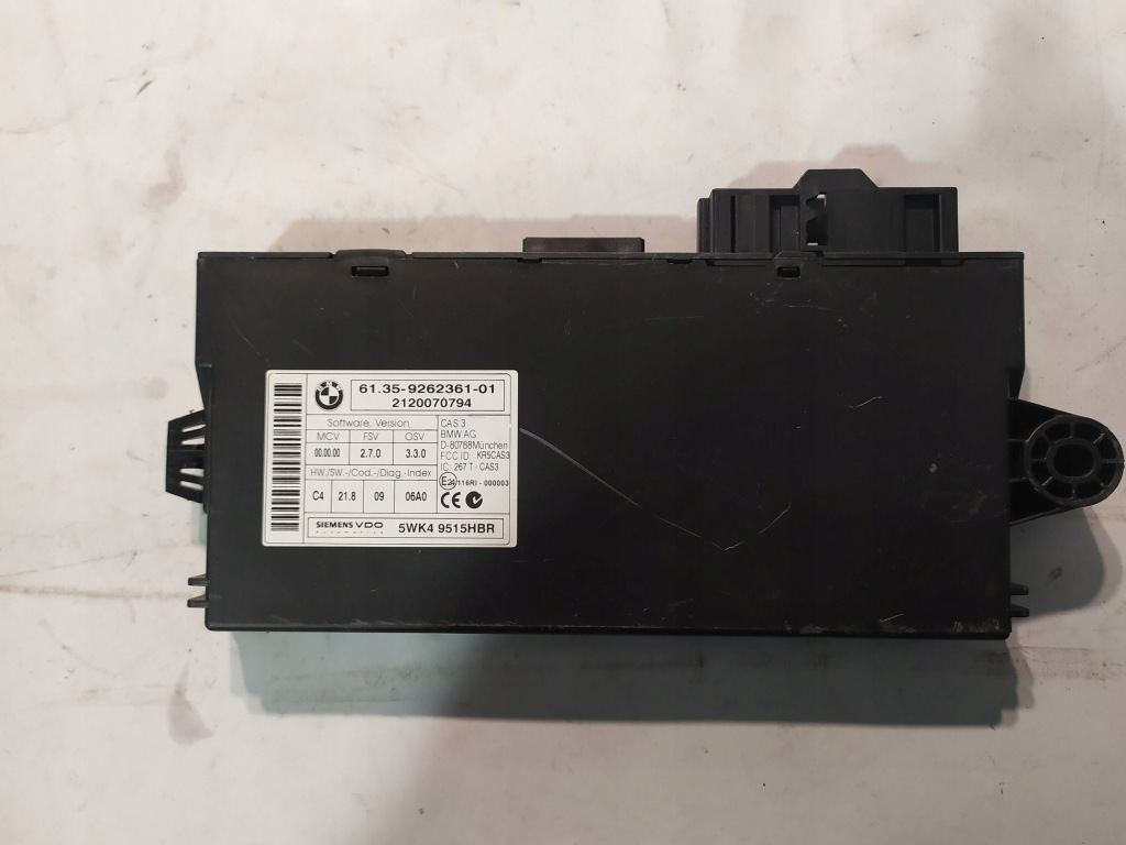 Модуль блок управления комфорта cas bmw 3 e84 e90 e91 e92 e93 9262361 Цена