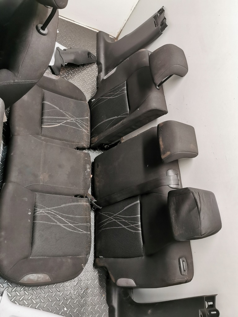 фото №10, Салон сидіння сидіння заднє сидіння пластики peugeot 308 t9 kombi