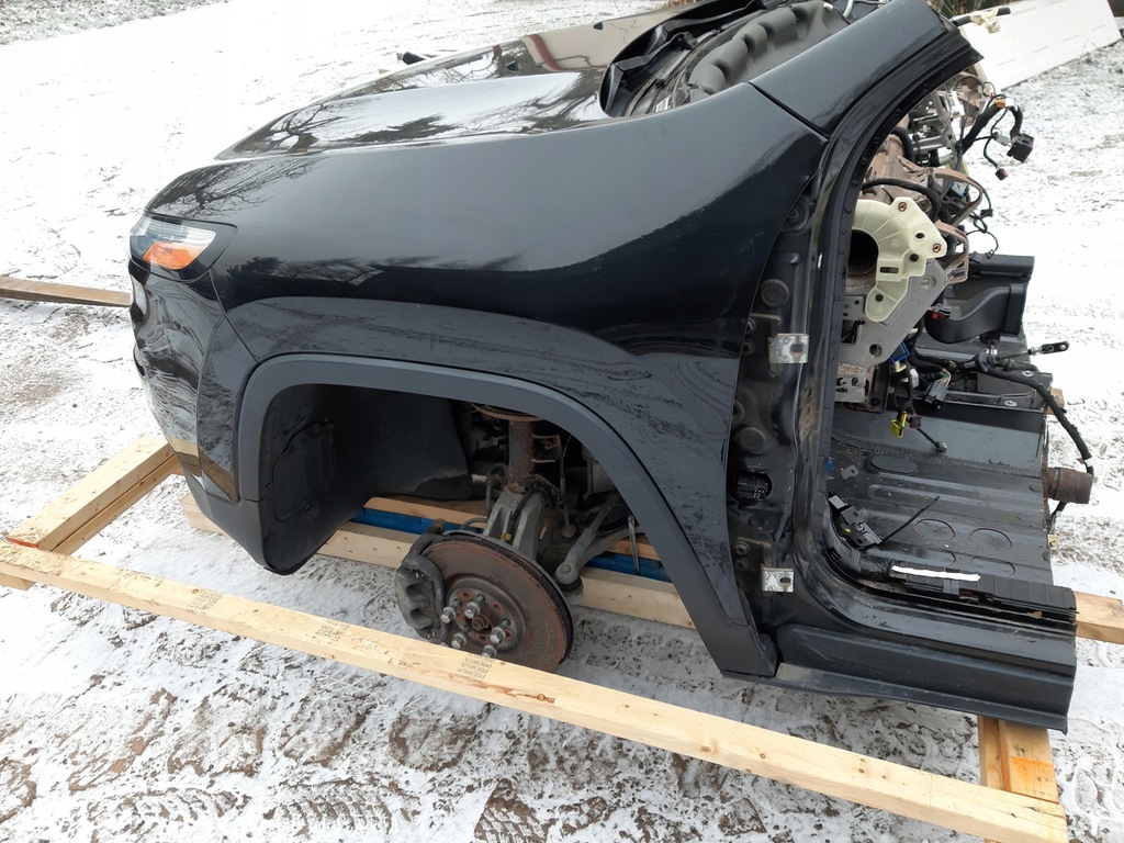 фото №8, Капот бампер лампа jeep cherokee kl 13-18r pxr радіатор перед usa