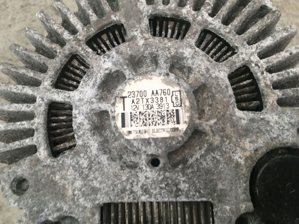 фото №5, Subaru forester 13-19 генератор 23700aa760