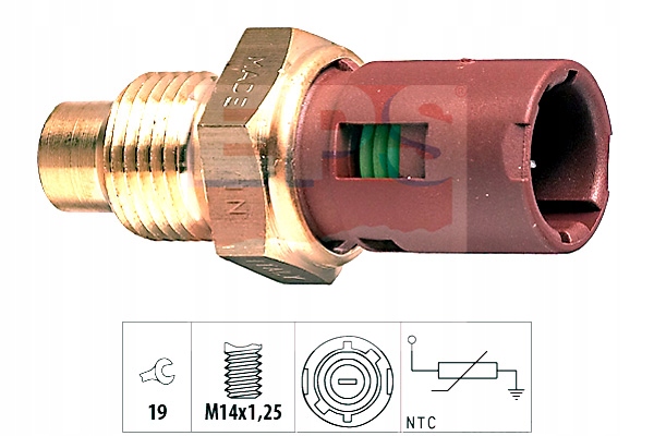 фото №3, Датчик температури wody renault eps