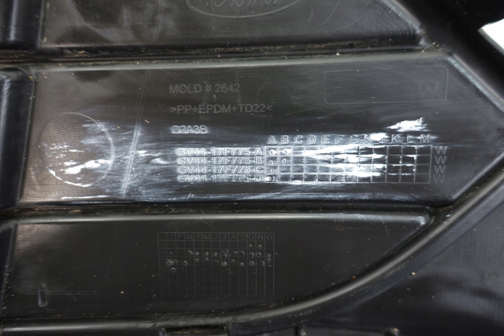 Накладка спойлер бампера перед ford kuga mk2 lift Доставка