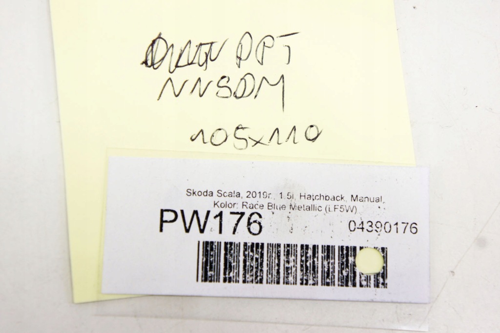 фото №9, Pw176 skoda scala дверь правый задняя lf5w