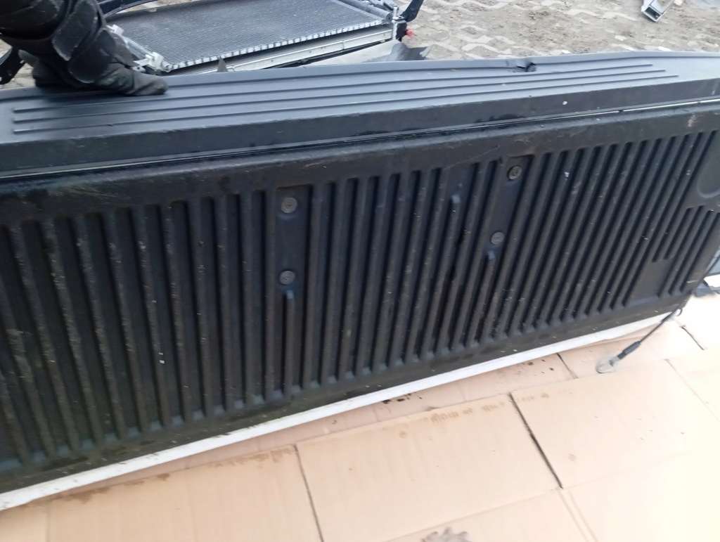 фото №13, Ford f-150 15- кришка багажника задня задня борт f150 кришка кузов білий yz