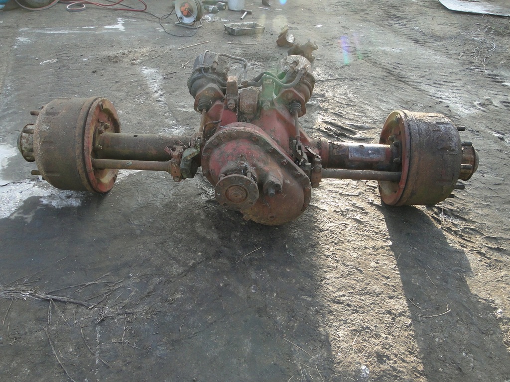 фото №12, Задний мост дифференциал mercedes 6x4 46/12 kompletny