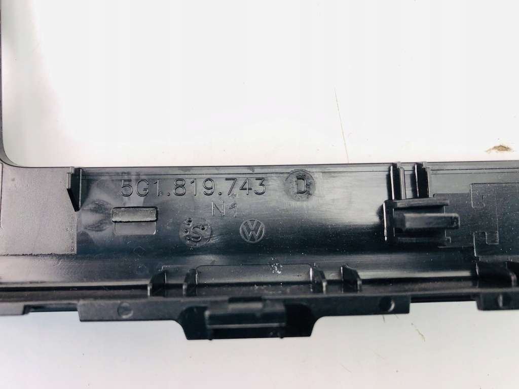 фото №10, Vw golf vii рамка dekor радіо решітка обдув 5g1819728 5g1819743