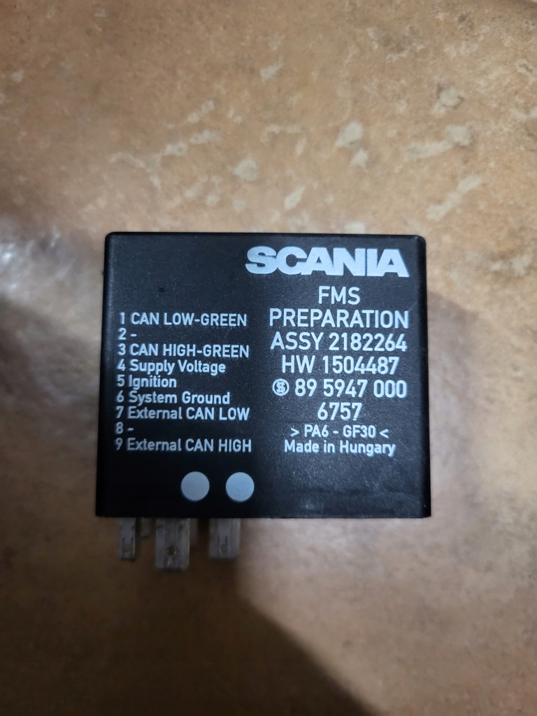 фото №2, Реле fms scania r 2182264 1504487