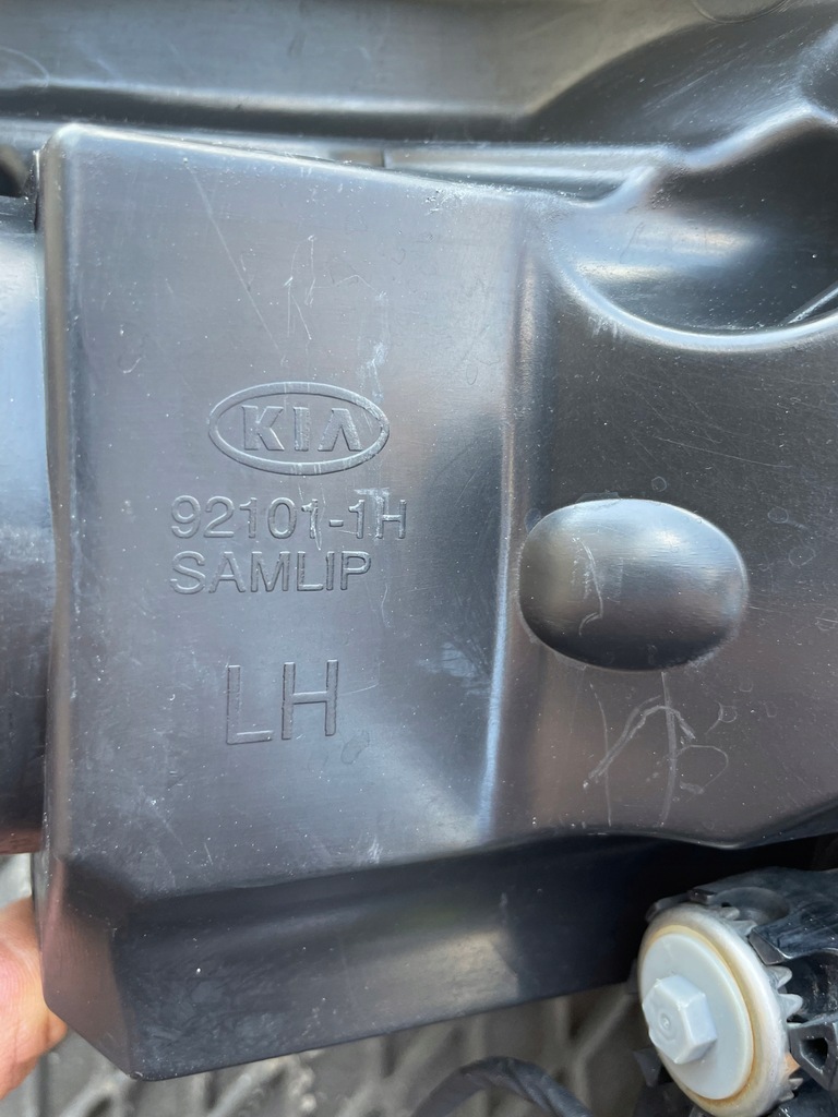 фото №5, Фара, лампа левый kia ceed i lift 09-