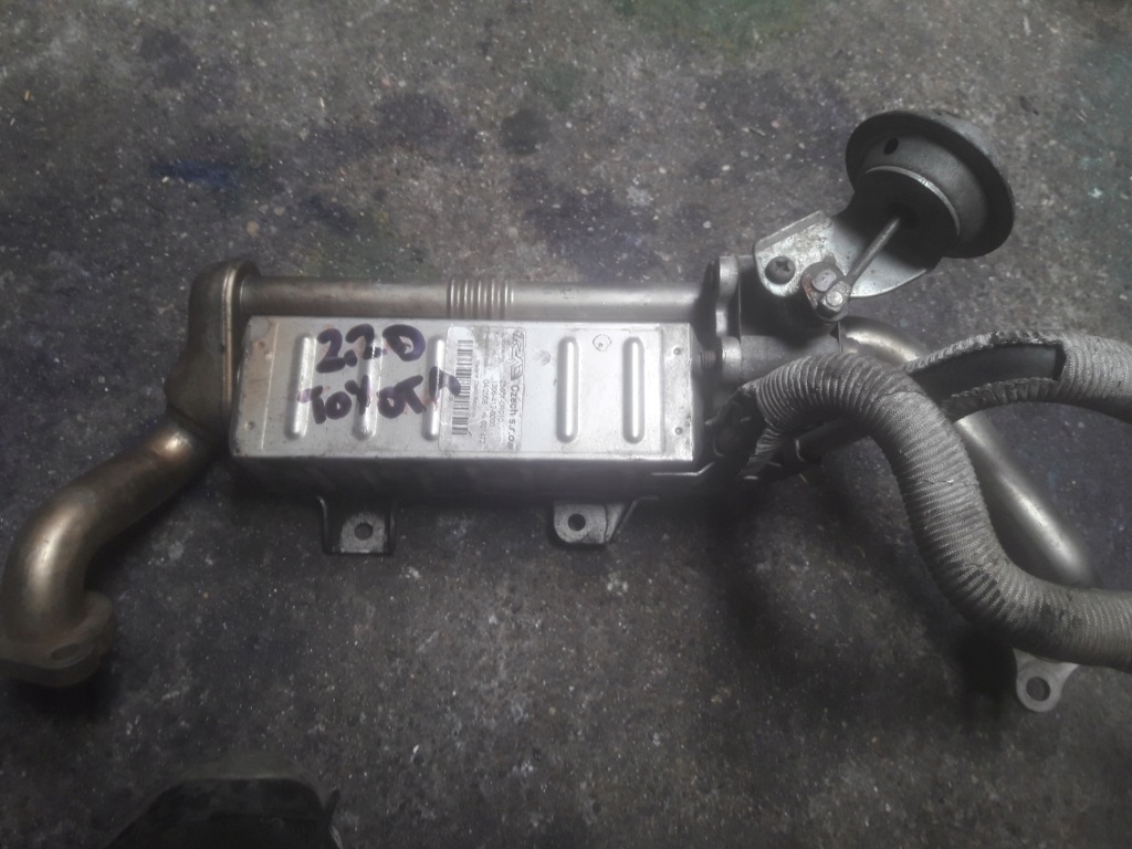 фото №1, Радиатор выхлопных газов toyota verso 2,2 d