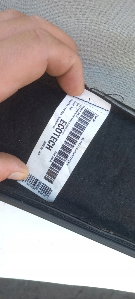 фото №9, Спинка обшивка сиденье правый перед передний citroen c4 cactus оригинал