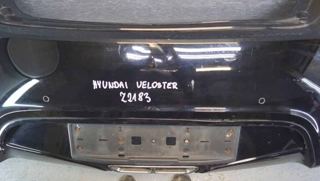 фото №13, Hyundai veloster бампер задняя pdc z2183 13x