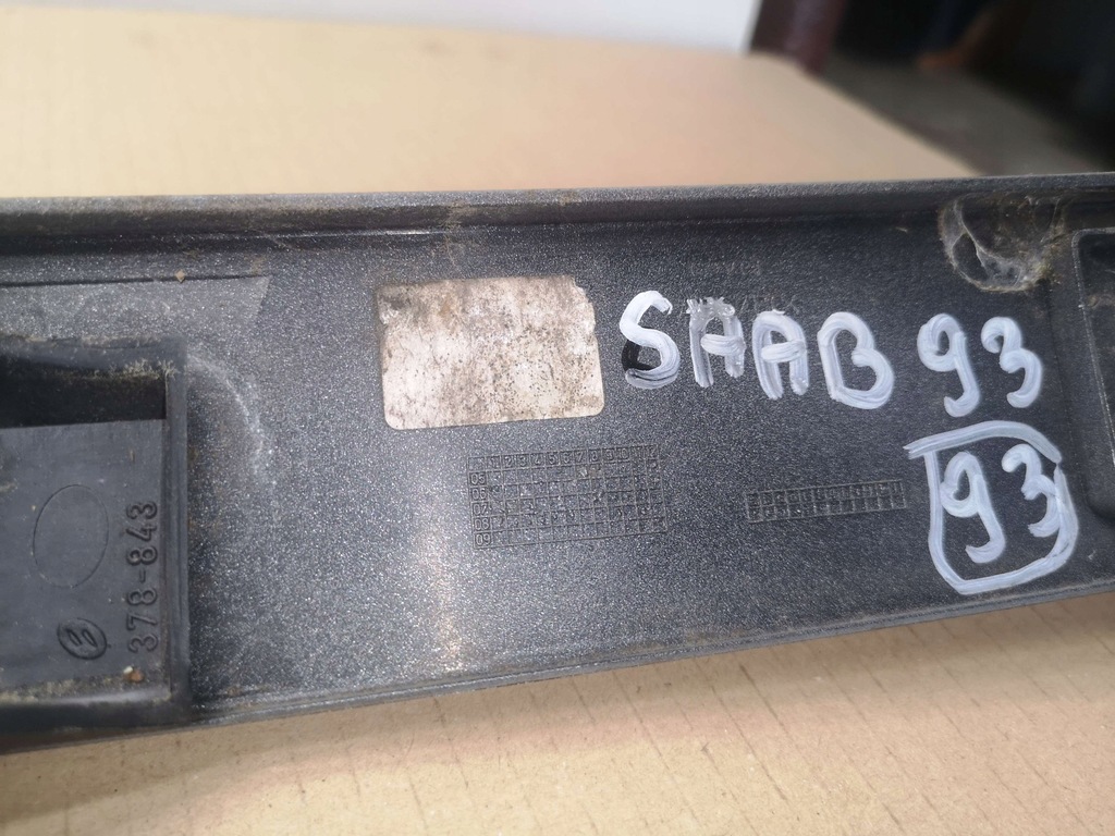 фото №7, Накладка кришки задня saab 9-3 ii lift 07-11 kombi 315