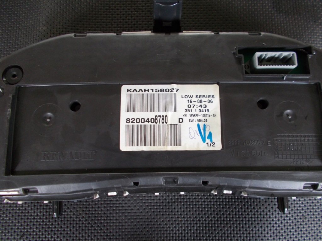 фото №2, Счетчик приборы renault megane ii lift