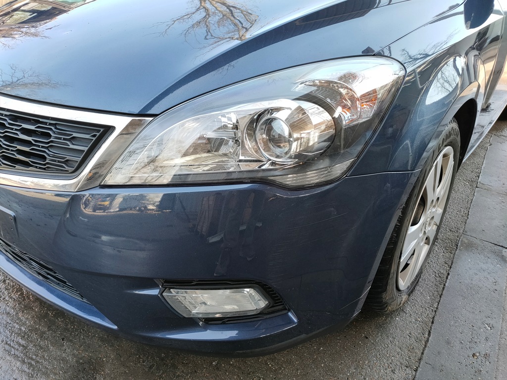 фото №7, Kia ceed i lift 09-12 перед kpl капот бампер pas лампи крила колір b6