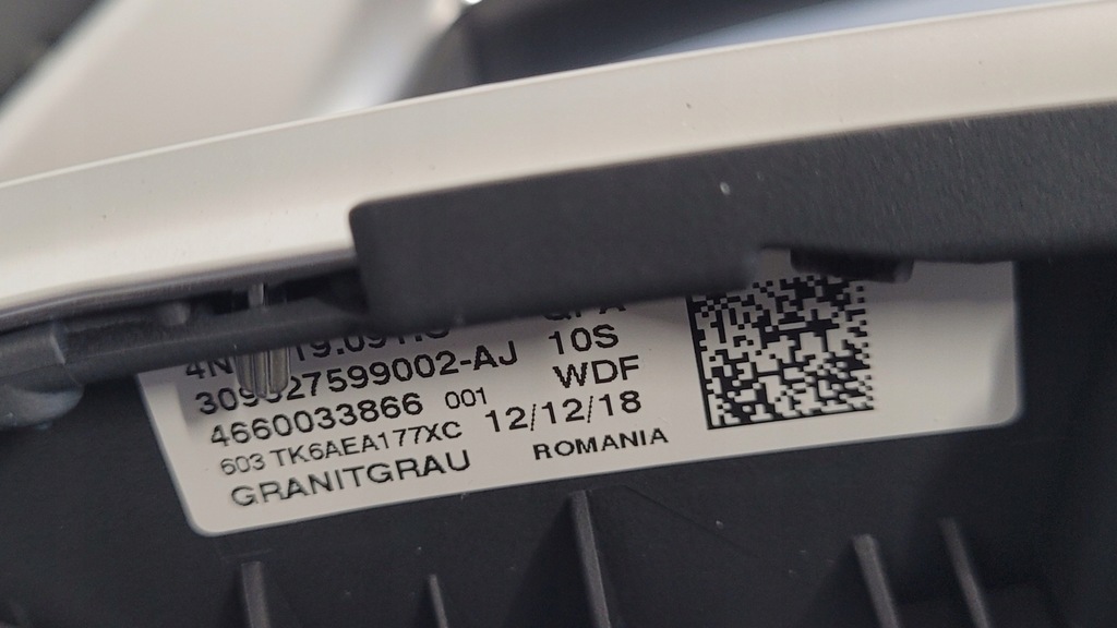 фото №7, Audi a6 a7 a8 воздуховод с подогревом кожа 4n0419091c