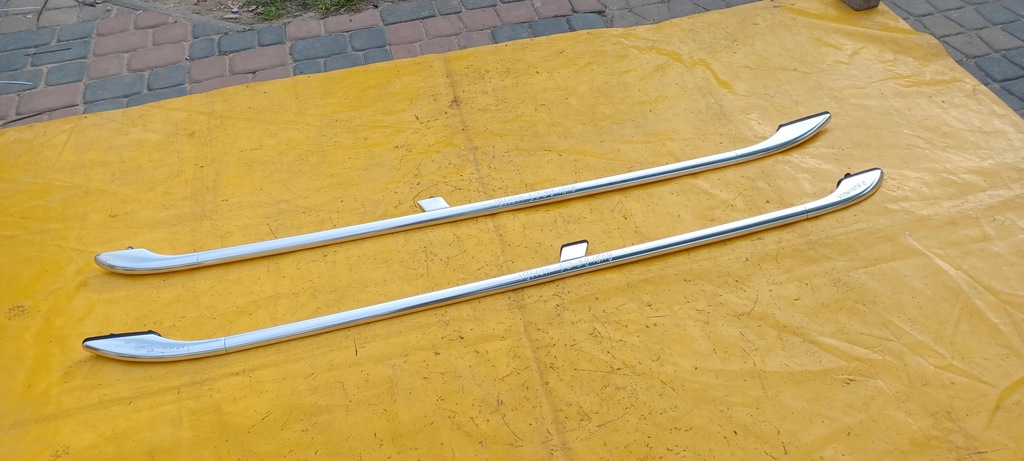 фото №8, Рейлінги дахові p/l audi a6 c5 kombi сріблястий хром