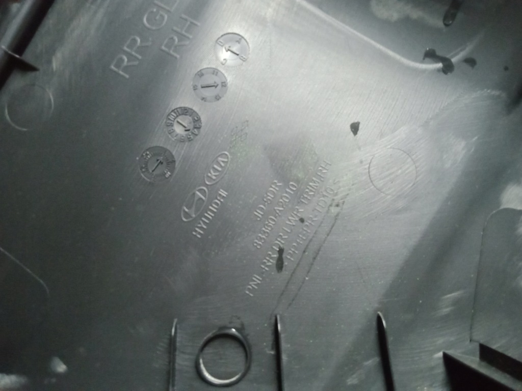 фото №5, Kia ceed ii hb обшивка оббивка двері правий задня 2013-