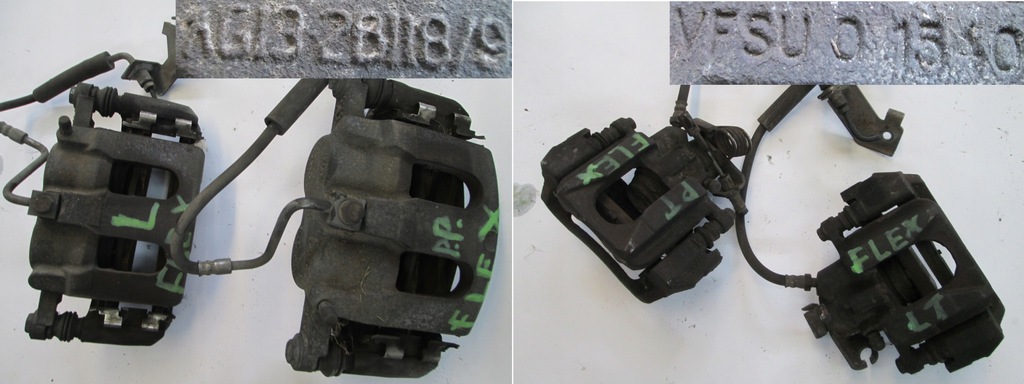 фото №1, Ford flex 08- 3.5 суппорт перед задняя левый правый