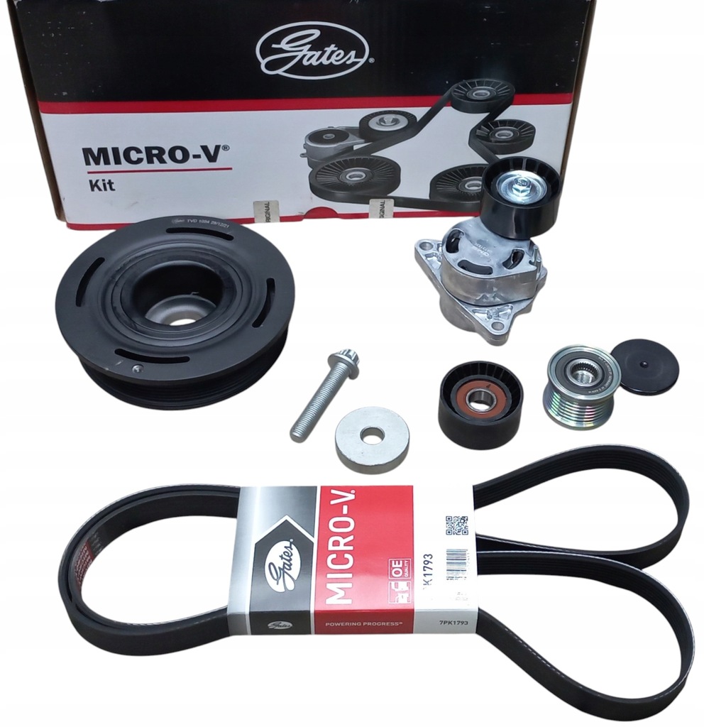 фото №1, Набір ремінь 7pk1793 + шків nissan interstar renault master ii 2.5d