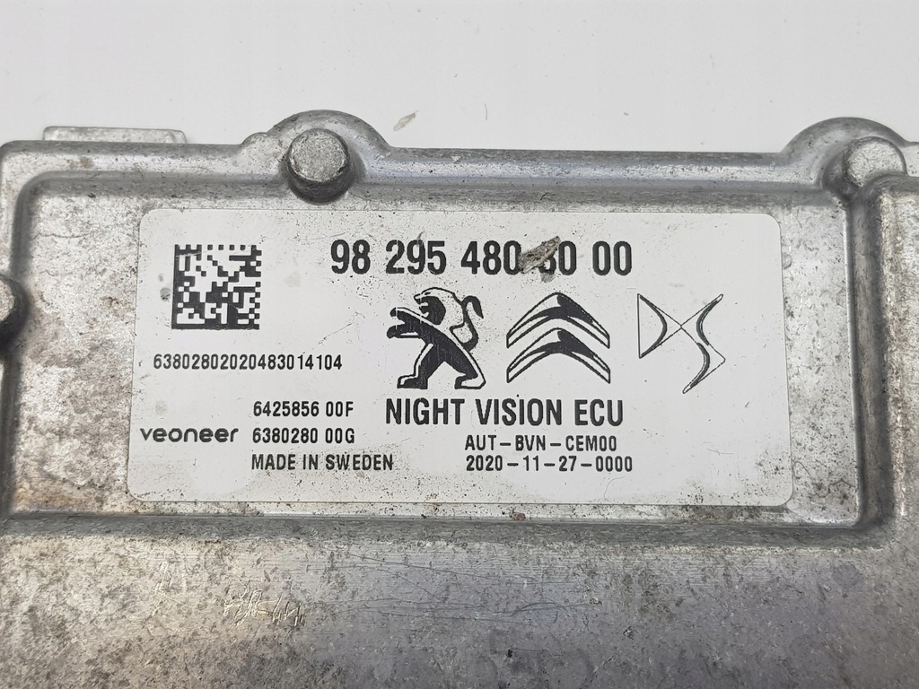 фото №10, Новий оригінальний блок керування модуль камери ніч vision peugeot ds 9829548080