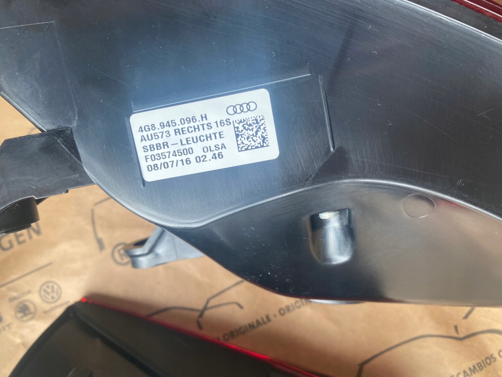 Audi a7 c7 4g рестайлинг  фары задний комплект led matrix 4g8945095h 4g8945093h 38km Доставка