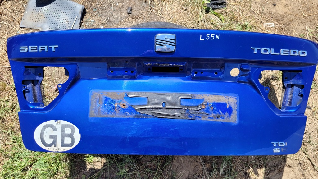 фото №1, Seat toledo ii крышка багажника задняя багажника ls5n