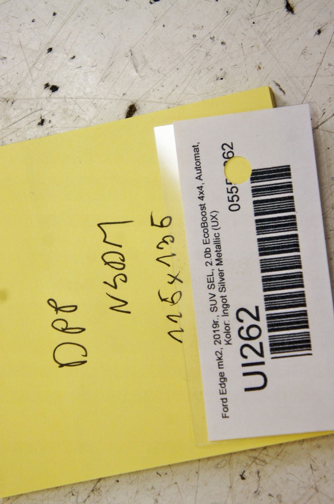 фото №9, Ui262 ford edge mk2 дверь правый перед ingot silver металлик ux