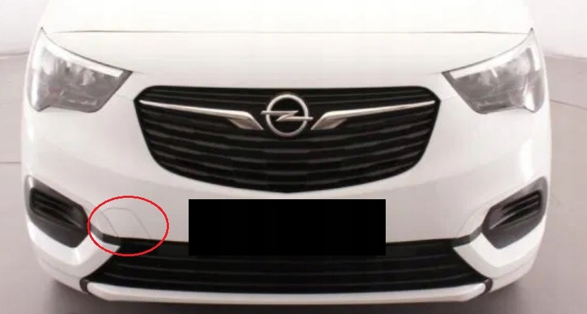 фото №16, Opel combo iv e 2018- заглушка фаркоп перед gm оригинал