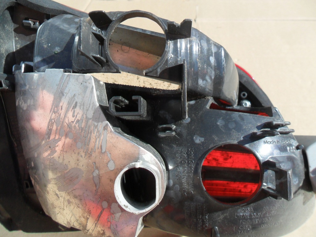 фото №15, Bmw seria 2 f45 лампа левый задняя w крышка 7311032-08