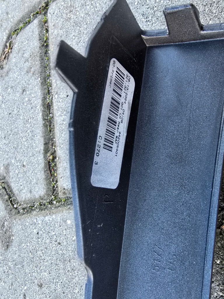 фото №8, Молдинг крыла защита левый задняя bmw x3 g01 m набор